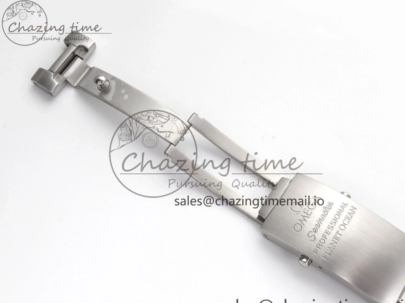 0405 Seamaster “LMPO” OMF 1:1 Best Edition Black Dial on SS Bracelet A Tailored 7703